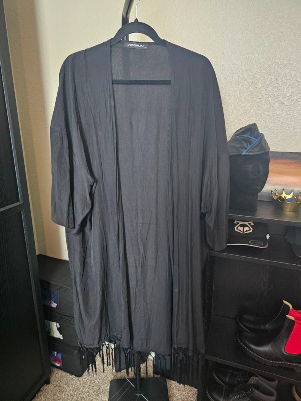 Incerun Black Cover Up